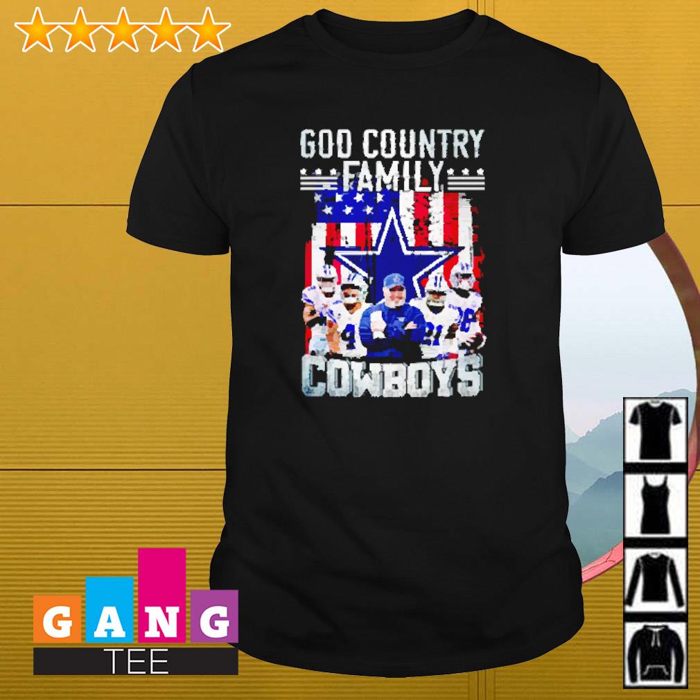 Official God country family Dallas Cowboys shirt, hoodie