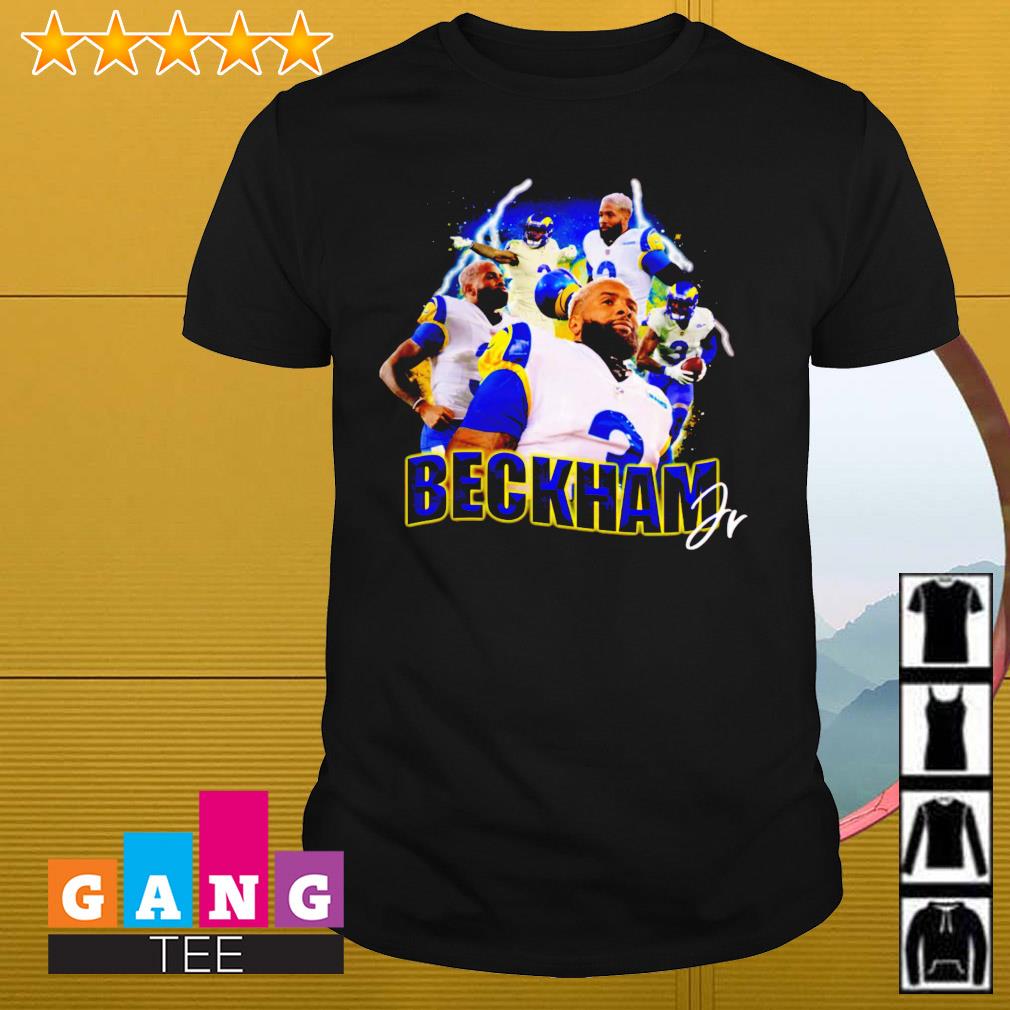 Odell Beckham Jr Los Angeles Rams Signature T-Shirt, hoodie