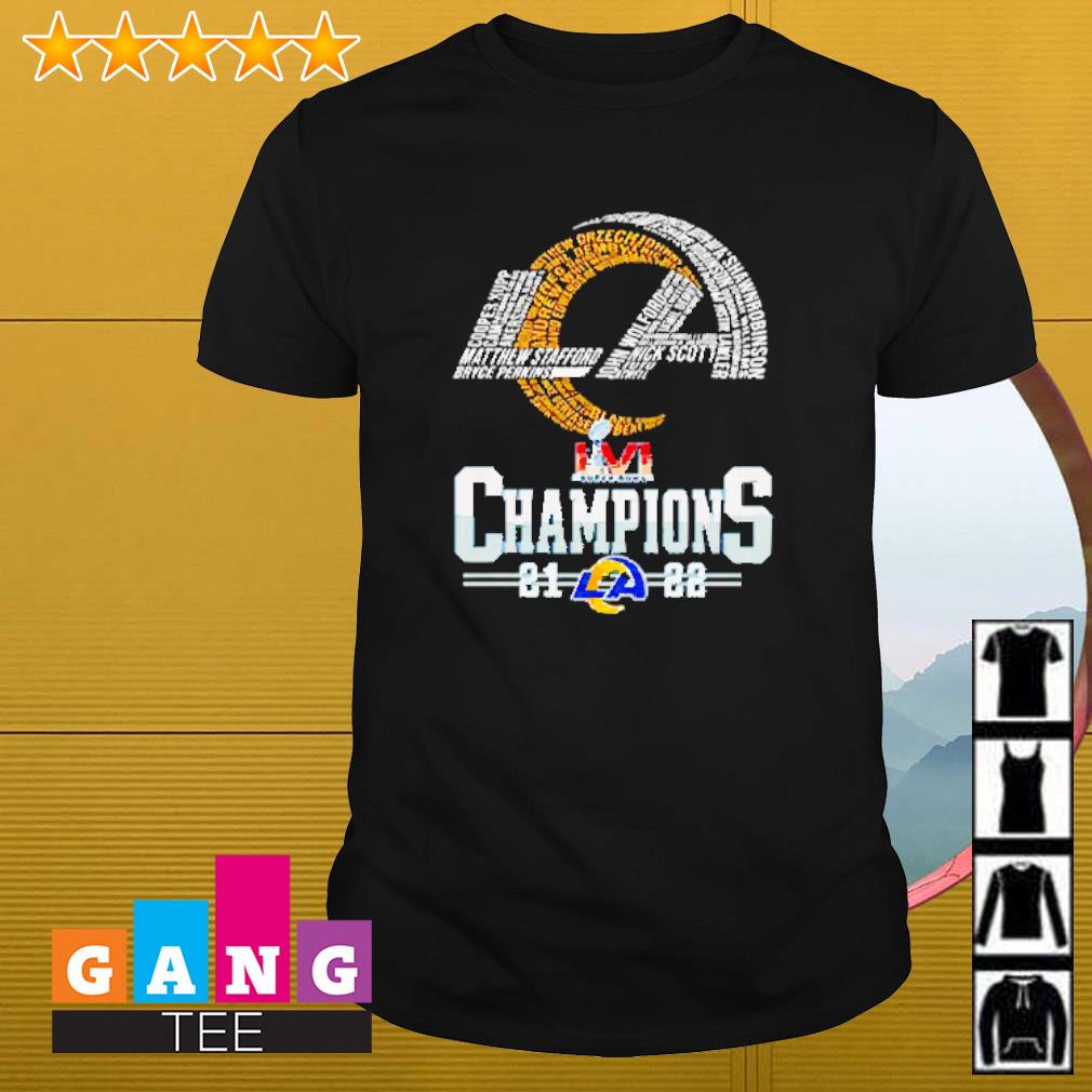 Matthew Stafford Los Angeles Rams Super Bowl LVI Champions Shirt, hoodie,  sweater, long sleeve and tank top