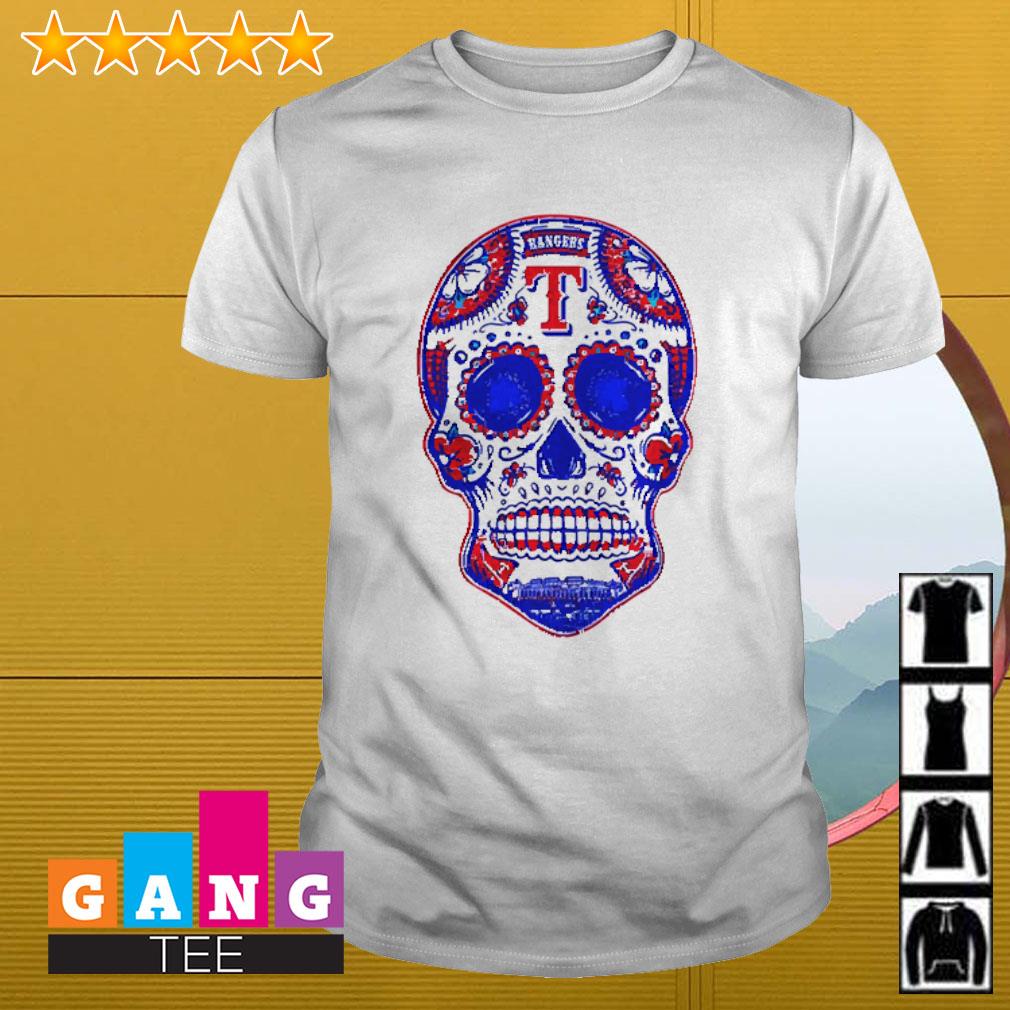 Texas Rangers Skull Shirt