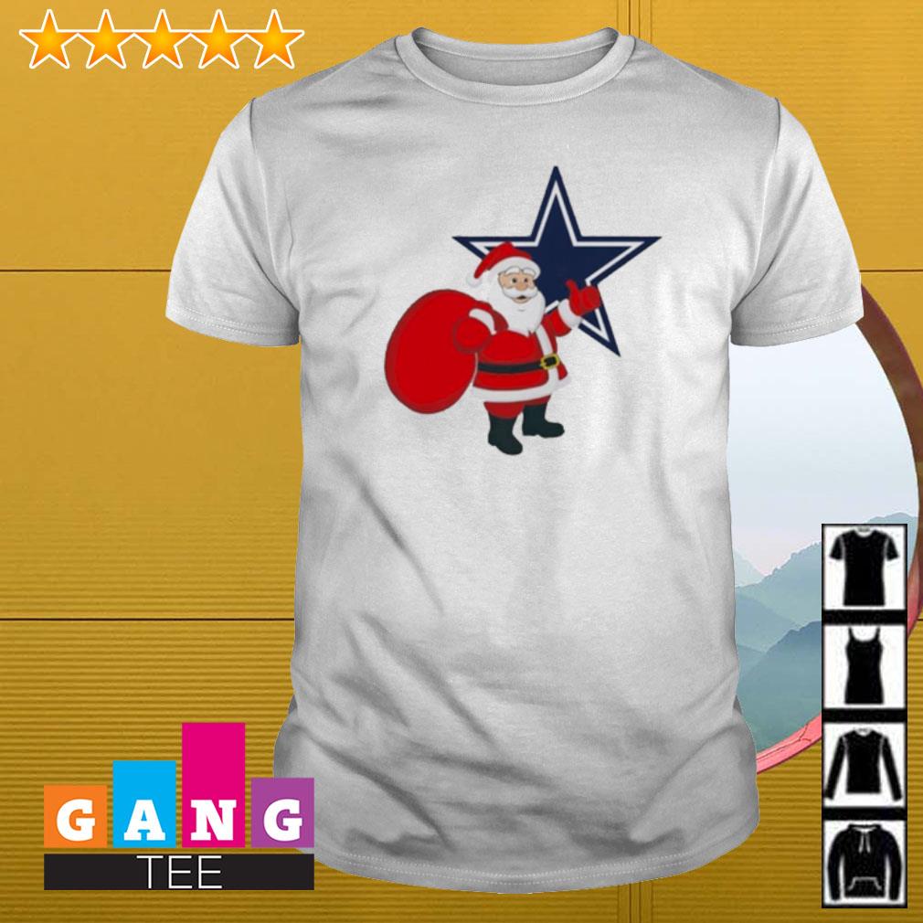 Best Dallas Cowboys NFL Santa Claus Christmas shirt