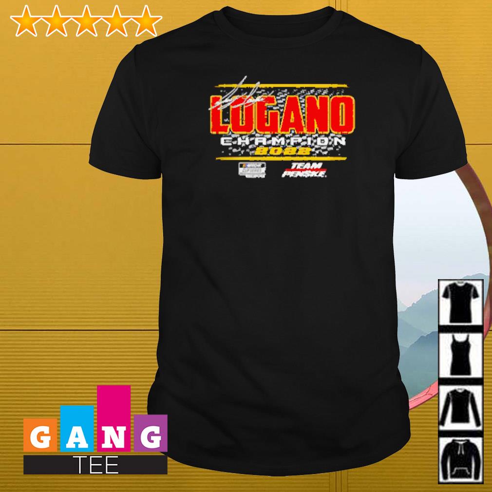 Best Joey Logano team Penske 2022 Nascar cup series champion signature shirt