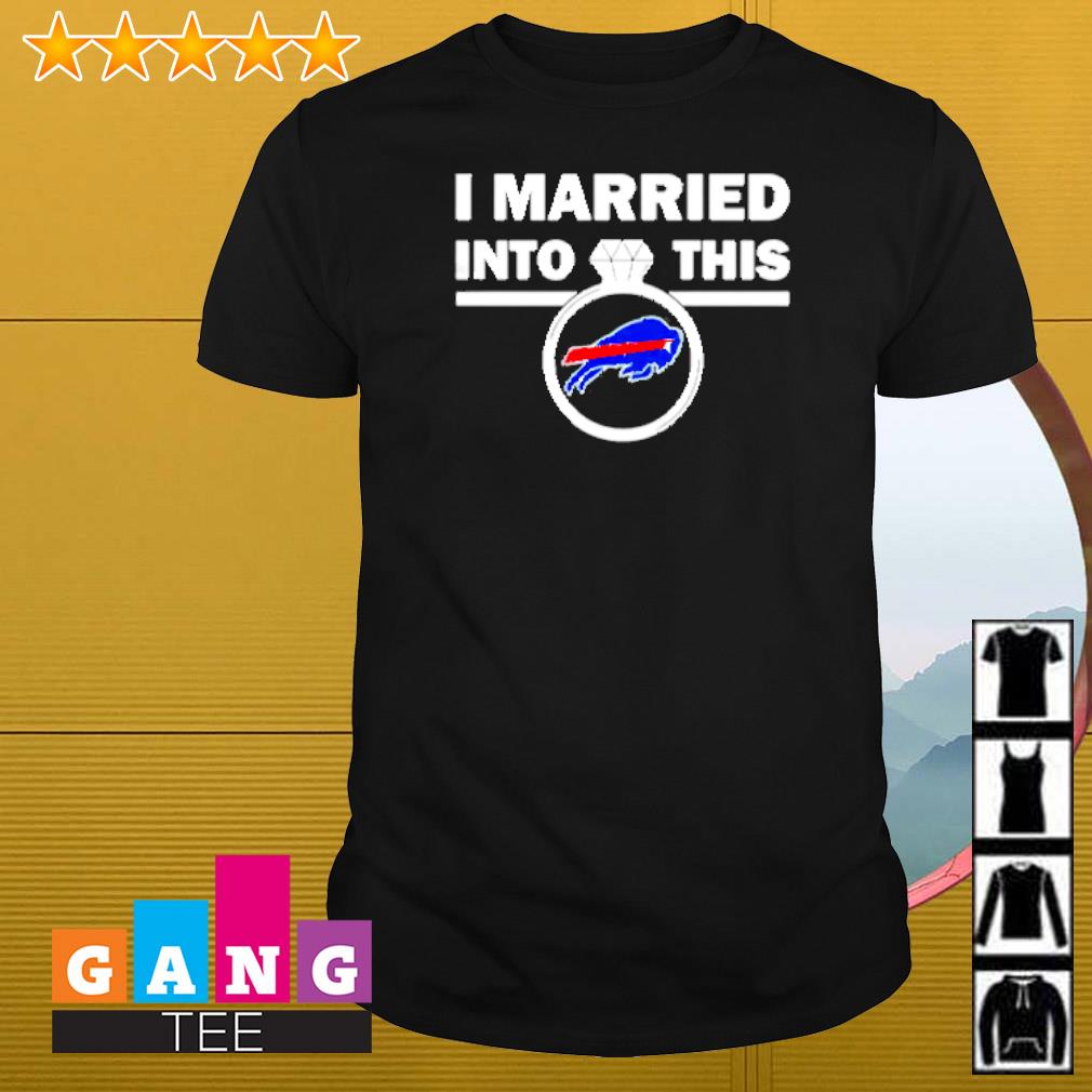 married into this buffalo bills shirt