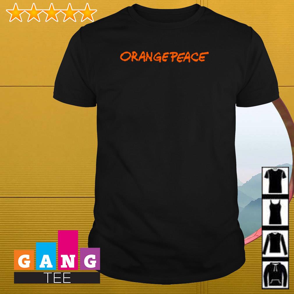 Original Bitcoin News Orangepeace shirt