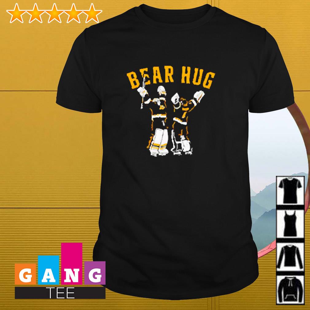 Awesome Bear hug Boston hockey shirt