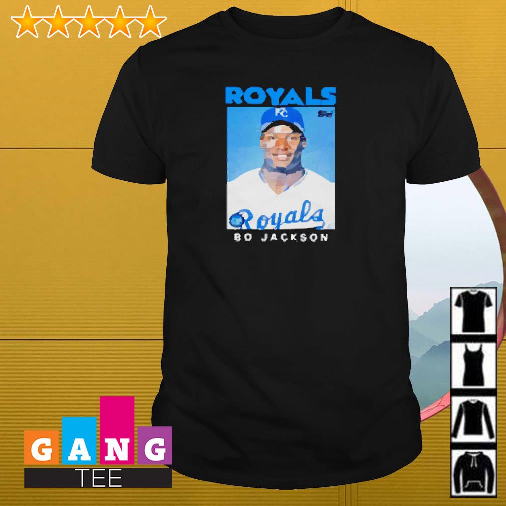 Premium Royals Topps Bo Jackson shirt