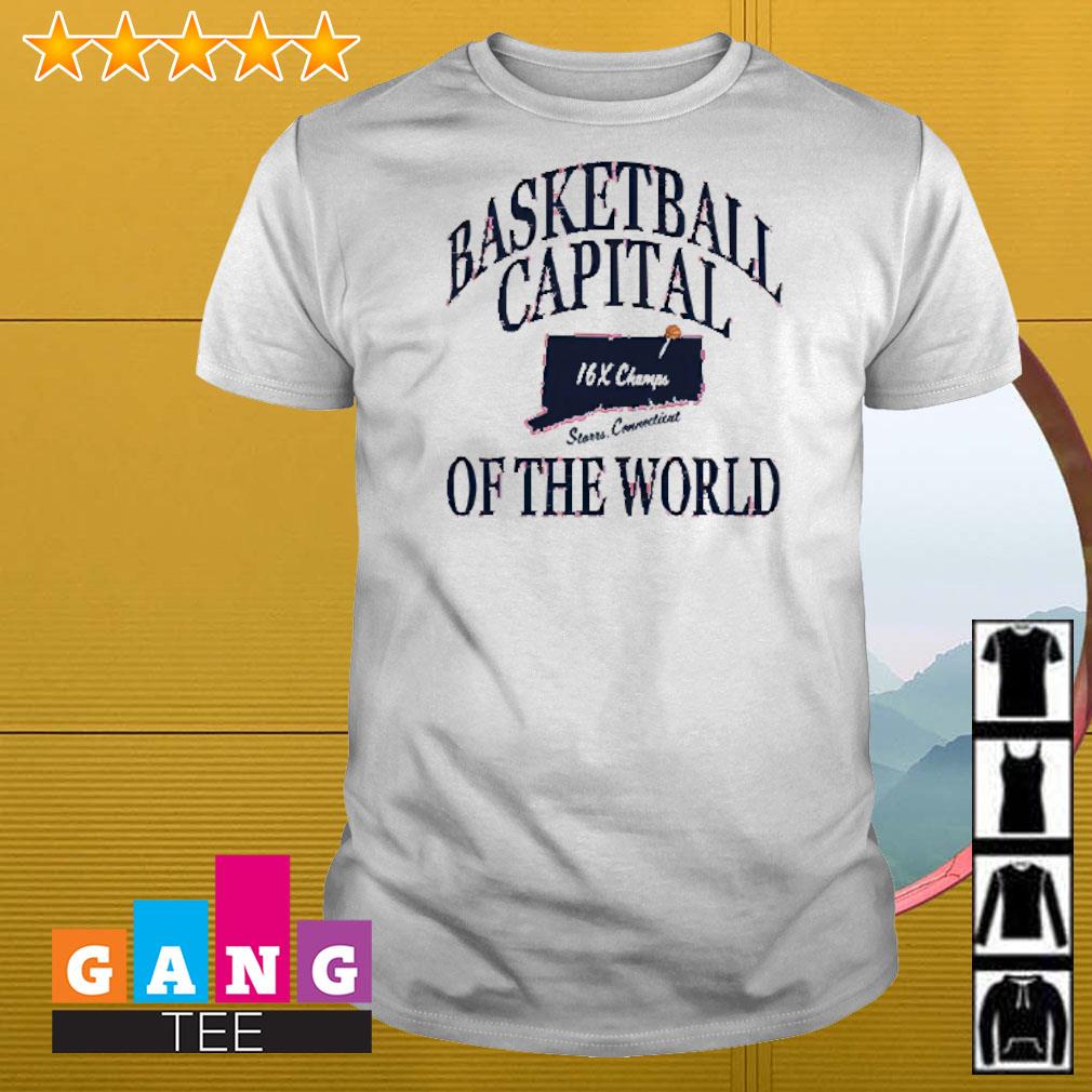Premium Uconn Huskies basketball capital of the world shirt