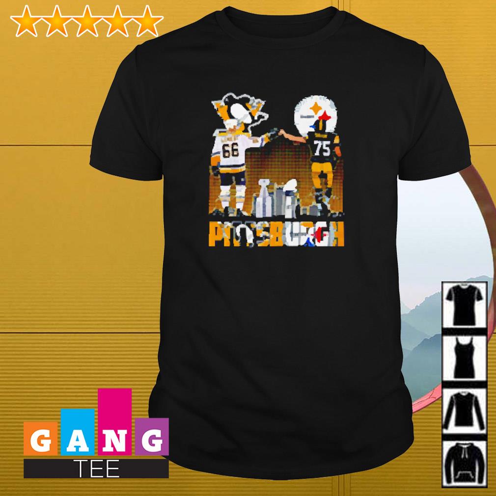 Pittsburgh Steelers Greene And Penguins Lemieux City Champions T