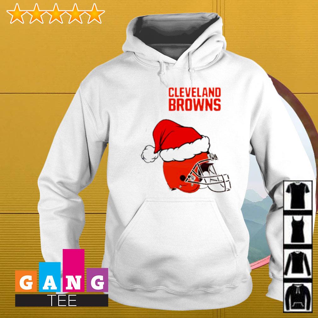 Official cleveland Browns Christmas Logo 2023 Shirt - Limotees