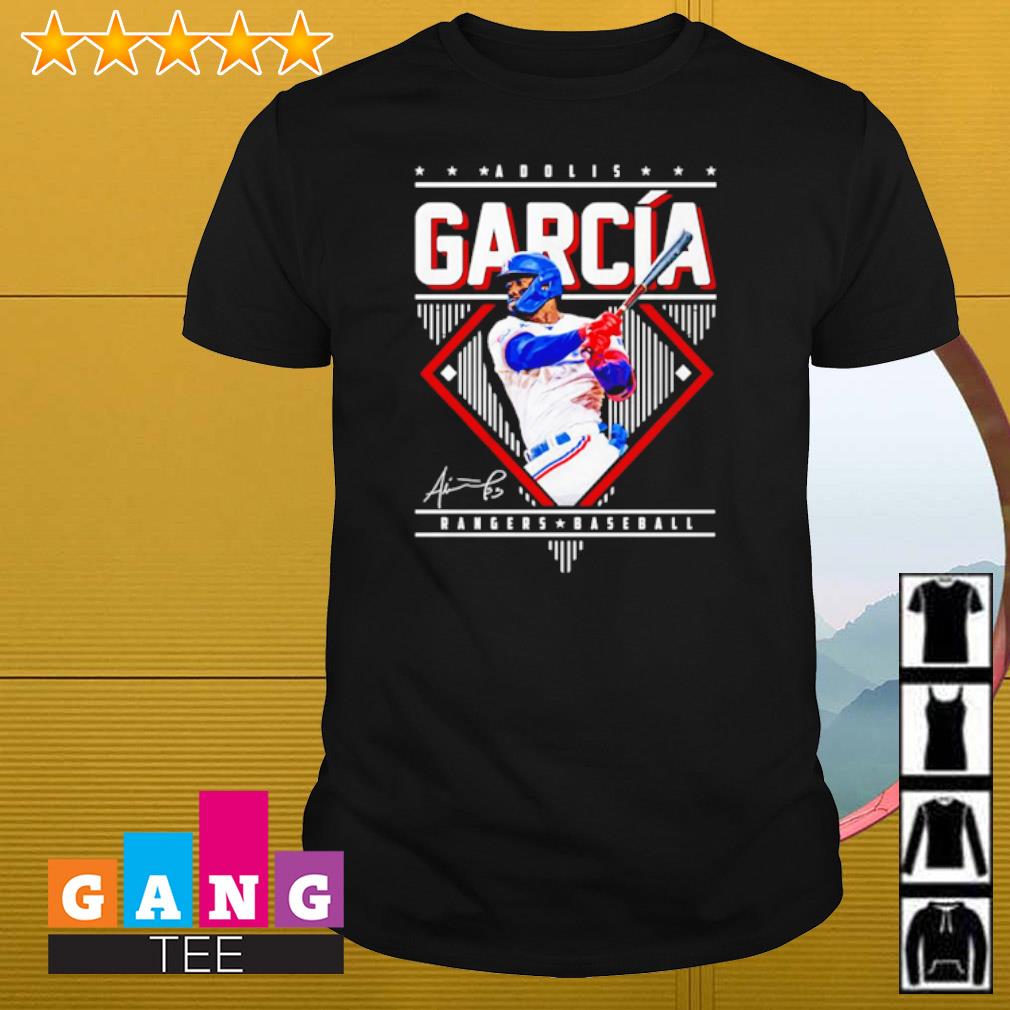 Adolis Garcia Rangers baseball signature shirt, hoodie, sweater