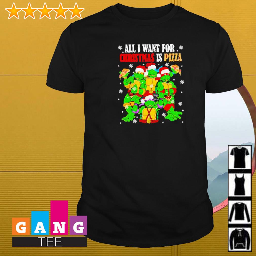 Best All I want for Christmas is Pizza shirt