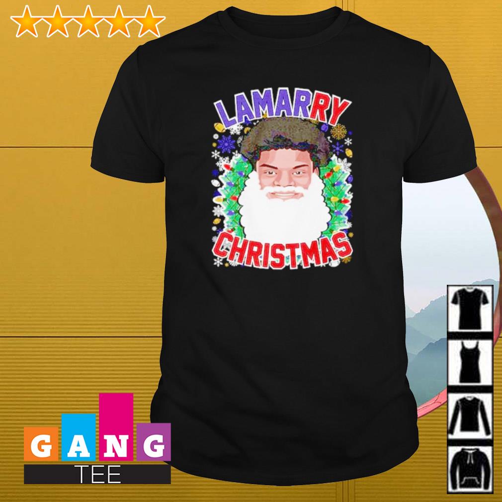 Best Lamar Jackson Lamarry Christmas shirt